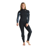 C-Skins Solace 5/4 mm Chest Zip Wetsuit - Black, Tropical Black & White