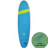 Mobyk Classic Long Softboard - Blue Curacao