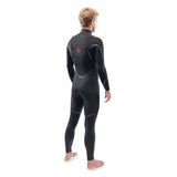 Dakine Mens Cyclone Chest Zip 5/4mm Full Wetsuit (Black)