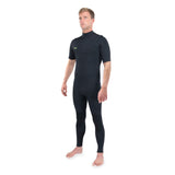 Dakine Mens Malama Zip Free 2/2mm Short Sleeve Wetsuit (Black)