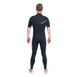 Dakine Mens Malama Zip Free 2/2mm Short Sleeve Wetsuit (Black)