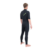 Dakine Mens Malama Zip Free 2/2mm Short Sleeve Wetsuit (Black)