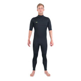 Dakine Mens Malama Zip Free 2/2mm Short Sleeve Wetsuit (Black)