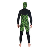 Dakine Mens Malama Zip Free Hooded 4/3mm Full Wetsuit (Black)