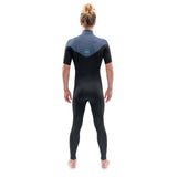 Dakine Mens Mission Zip Free S/S Full Suit 2/2 (Black)