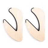 Surflogic Wooden Surfboard wall rack