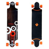 Atom Drop Deck Longboard - 41 Inch (Orange)